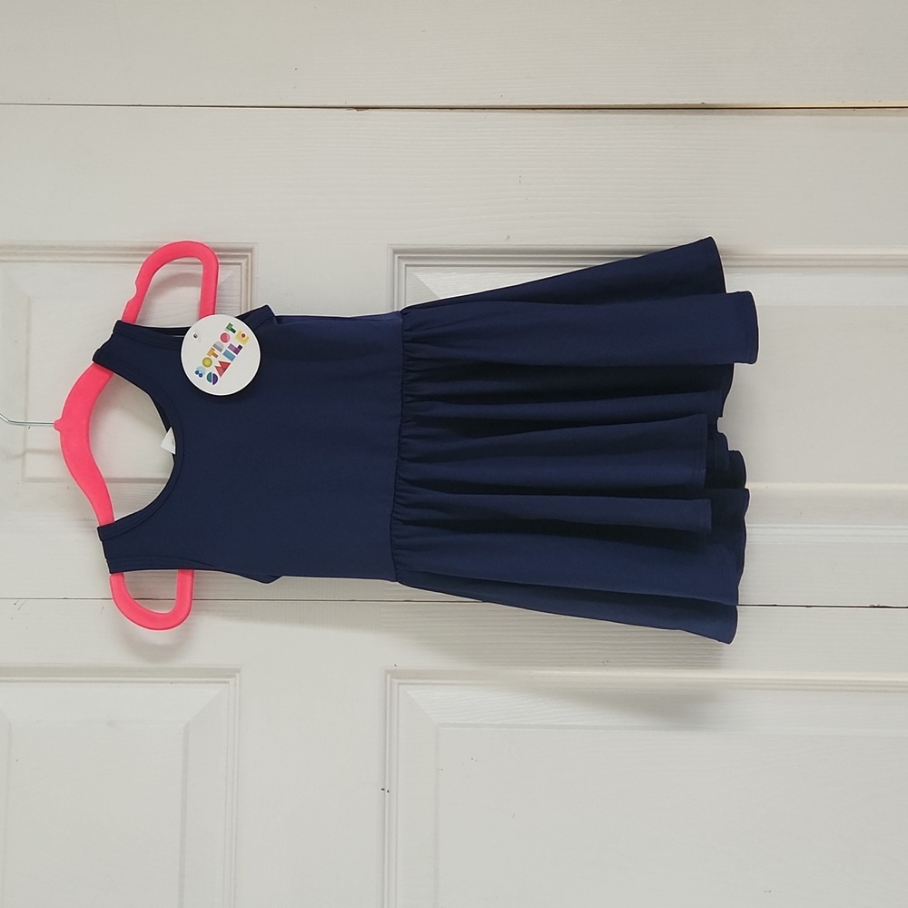NWT Dot Dot Smile Navy Twirl Dress